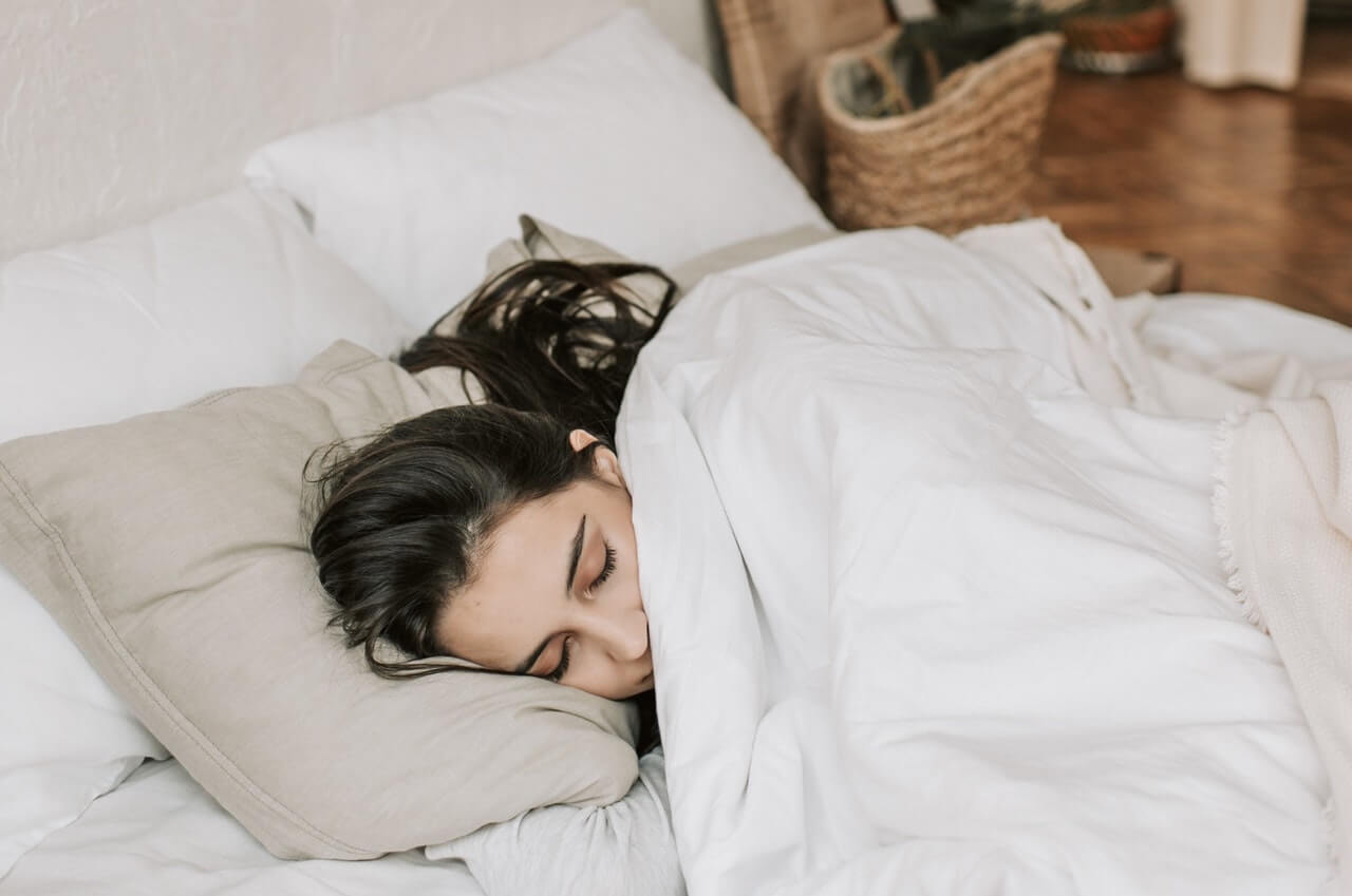 Woman sleeping
