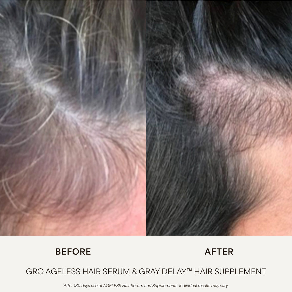 GRO AGELESS Anti-Gray Hair Serum