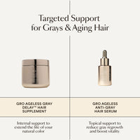 GRO AGELESS Gray Delay™ Hair Supplement