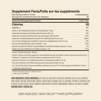 GRO AGELESS Gray Delay™ Hair Supplement