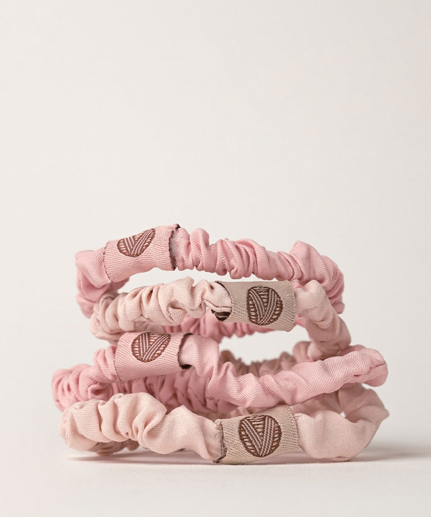 Organic Bamboo Scrunchies (4 Pack)