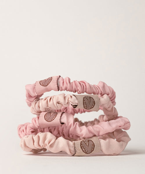 Organic Bamboo Scrunchies (4 Pack)