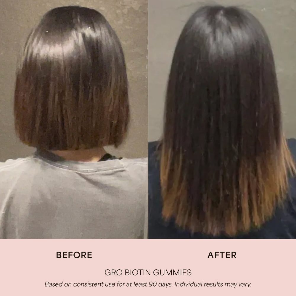 GRO Biotin Gummies for Hair Wellness®