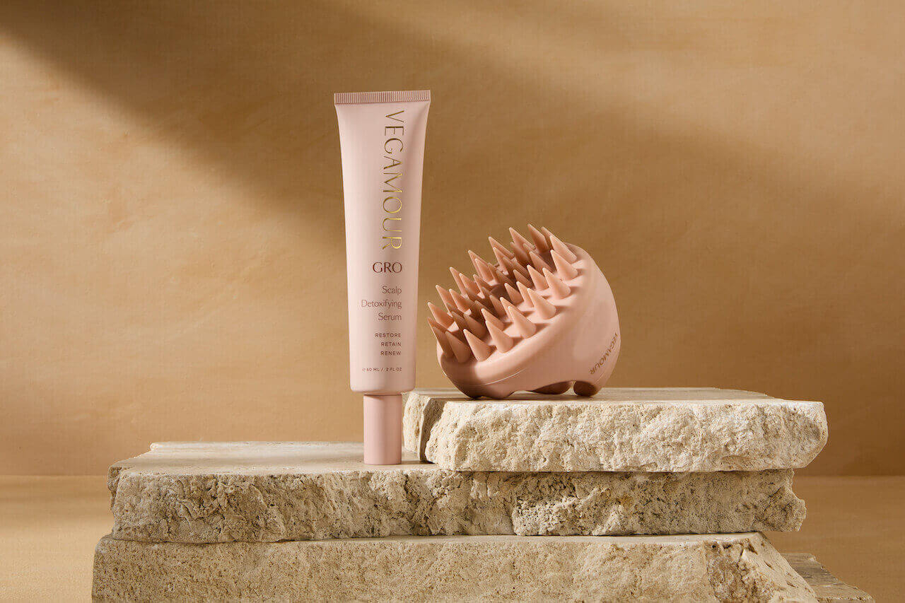 GRO Scalp Detoxifying Serum and GRO Revitalizing Scalp Massager