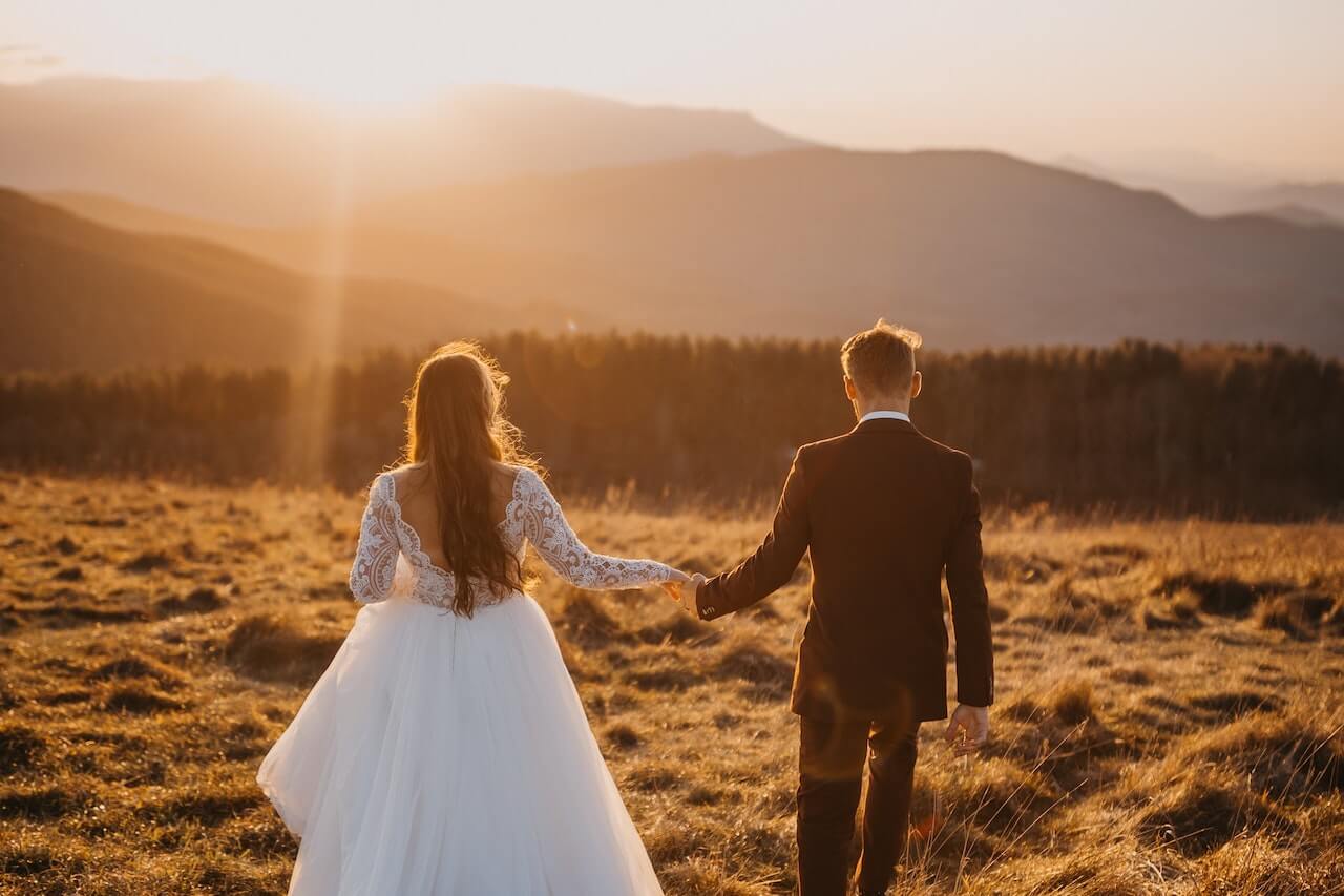 bride and groom