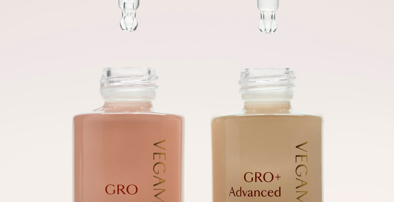 The Difference Between Vegamour’s GRO Collection and GRO+ Advanced System