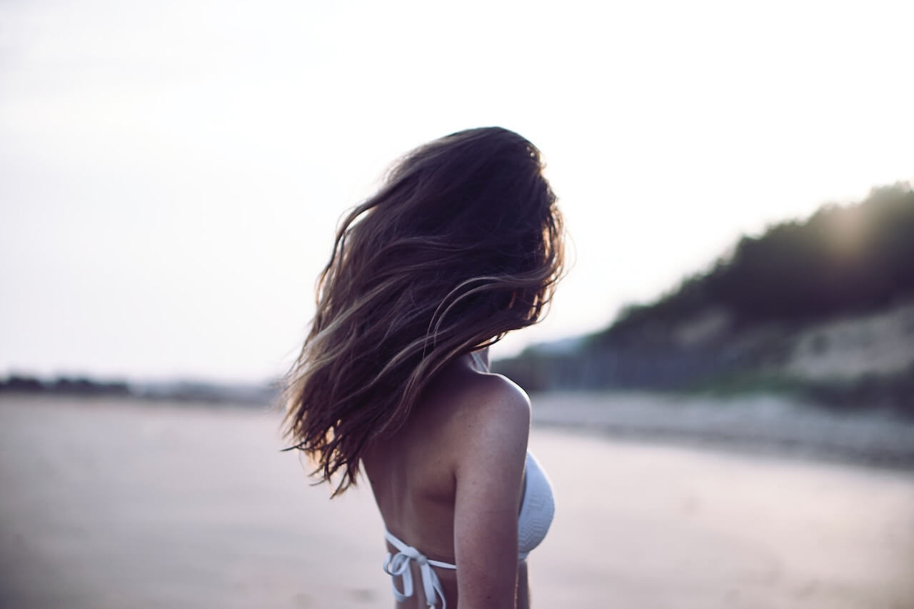 Woman at the beach