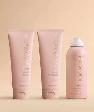 Groh GRO Revitalizing Shampoo & Conditioner | Vegan Keratin | VEGAMOUR