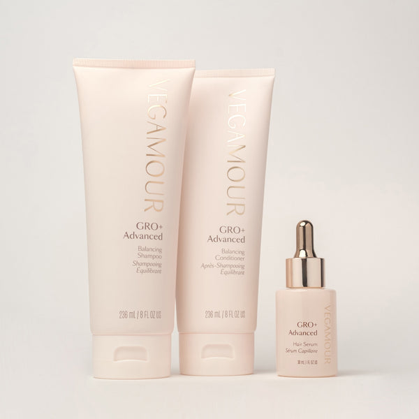 GRO+ Advanced Essentials Kit - Shampoo, Conditioner & Serum | Hair