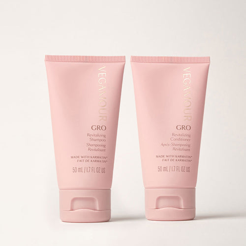GRO Revitalizing Shampoo & Conditioner Travel Size Kit