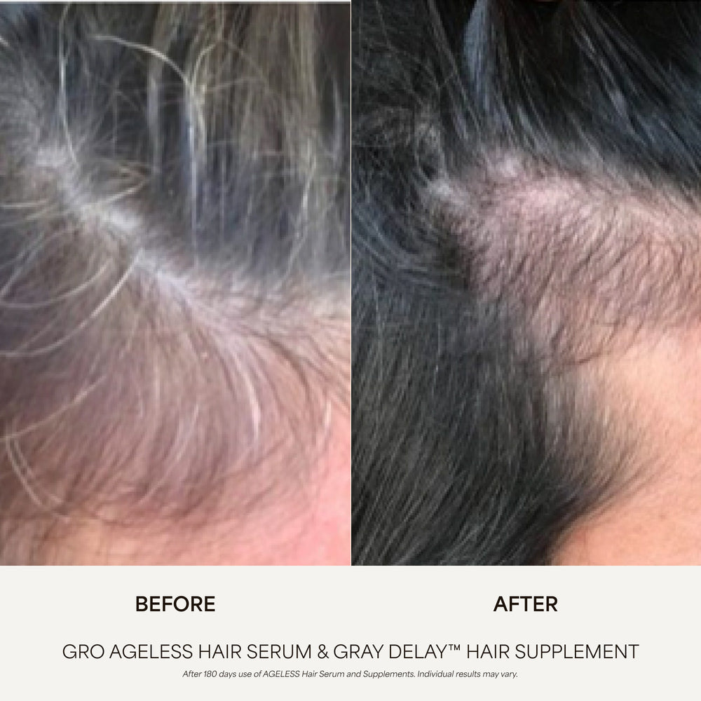 GRO AGELESS Anti-Gray Hair Serum
