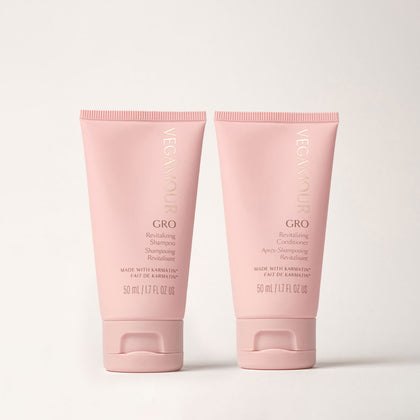 GRO Revitalizing Shampoo & Conditioner Travel Size Kit