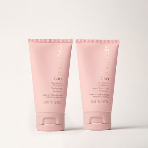 GRO Revitalizing Shampoo and Conditioner Travel Size Kit