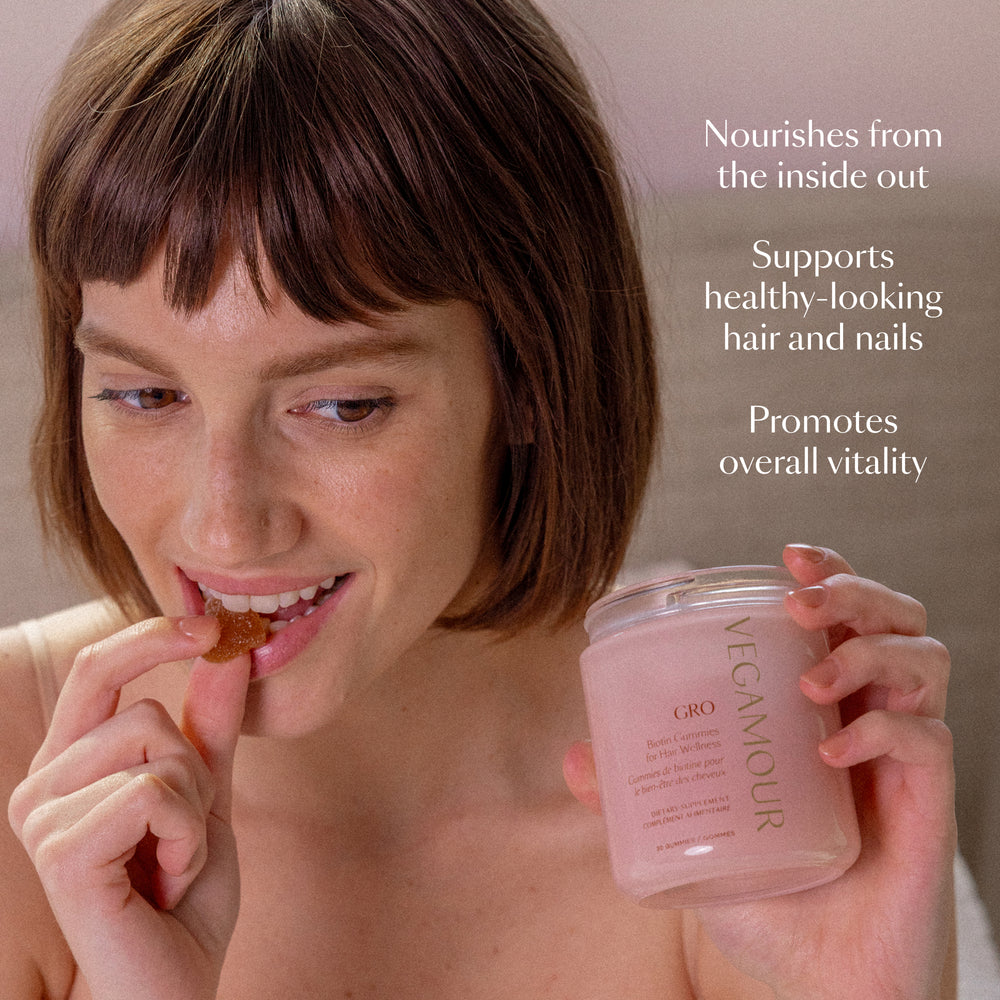 GRO Biotin Gummies for Hair Wellness®
