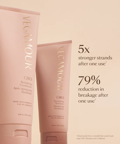 GRO Revitalizing Shampoo & Conditioner Travel Size Kit