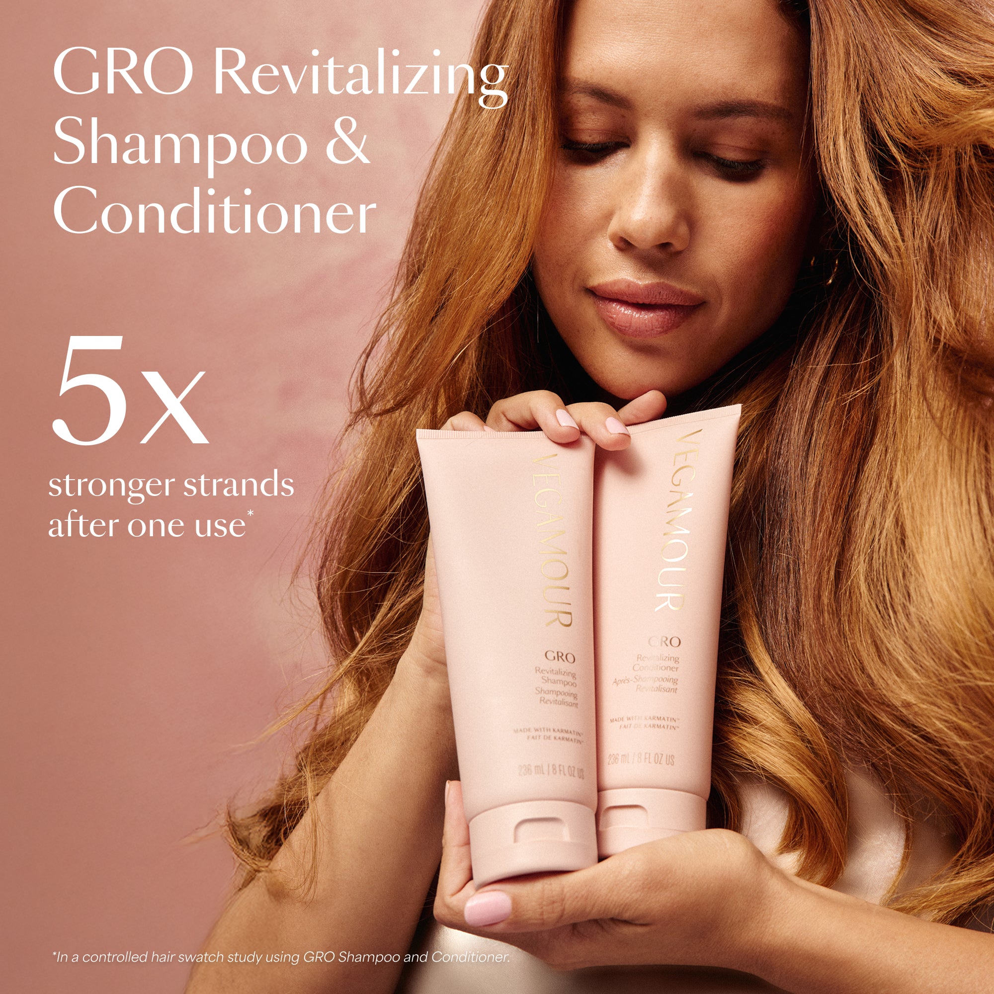GRO Essentials Kit with Shampoo, Conditioner & Serum | VEGAMOUR