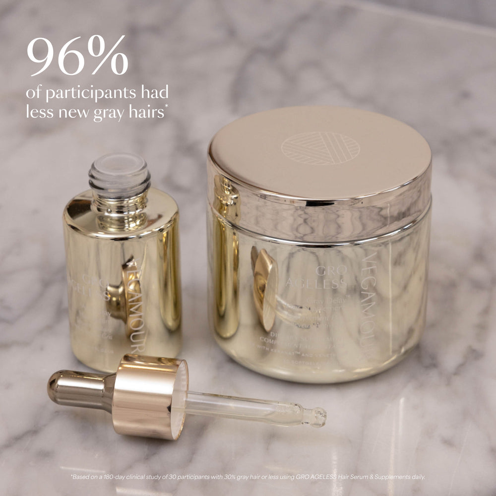 GRO AGELESS Anti-Gray Hair Serum (3 Pack)