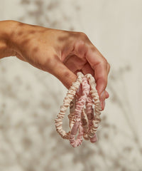 Organic Bamboo Scrunchies 